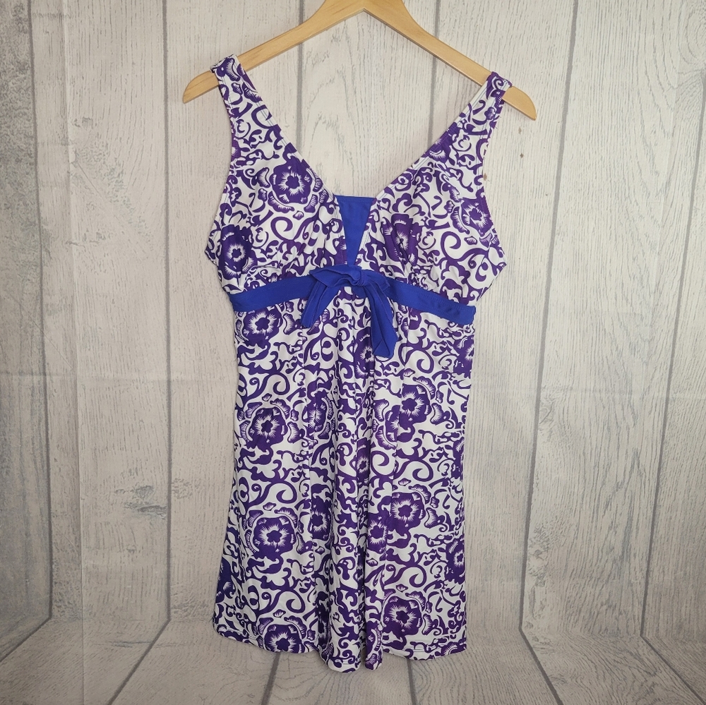 Wantdo Floral Swim Dress Size 2XL